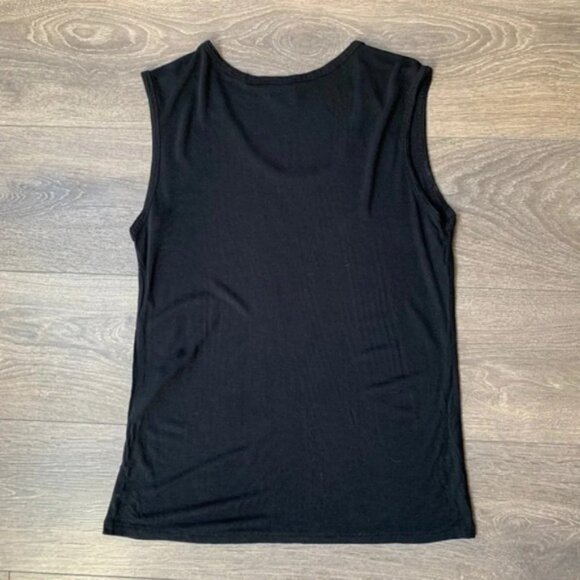Aritzia Wilfred Free Muscle Tank Top T-shirt Sleeveless Black Size XS - Picture 8 of 8